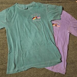 Marika Kids Teal and Purple T-Shirts